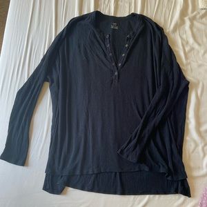 Black Aerie Henley